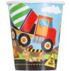 Papierové kelímky Kreslené Stavenisko