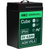 Green Cell AGM Baterie 6V 4.5Ah
