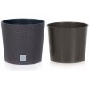 Kvetináč plast béžový Prosperplast 30 cm x 30 x 27 cm