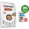 ONTARIO Cat Sterilised 7+ 6,5 kg