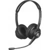 Sandberg Bluetooth Headset ANC+ENC čierna / Bezdrôtové bluetooth slúchadlá s mikrofónom / BT 5.3 (126-44)