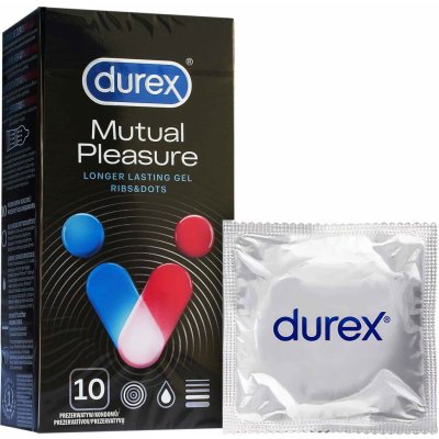 Durex Mutual Pleasure kondómy 10 ks