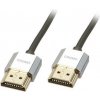 Lindy HDMI - HDMI kabel 2m stříbrný (41672)