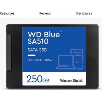 WD Blue SA510 250GB, WDS250G3B0A