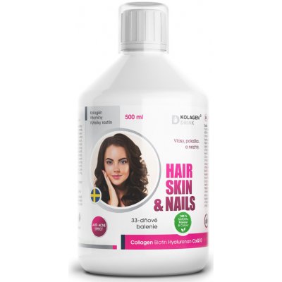HAIR SKIN & NAILS výživový doplnok na vlasy pokožku a nechty 500 ml