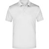 James & Nicholson Polokošile JN 401 High Performance, krátký rukáv, pánská COT02040100105-white 2XL Bílá