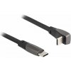 Delock Kábel USB-C USB 2.0 USB-C ® zástrčka, USB-C ® zástrčka 1.00 m čierna 80751; 80751