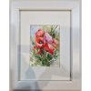 Ružový mak - Mária Lenárdová, originálny, ručne maľovaný obraz S (do veľkosti 45x45cm) Viac farieb