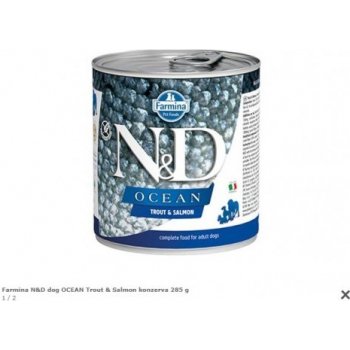 N&D Ocean Trout & Salmon 285 g