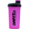 Dafit Šejker 700 ml ružovo čierna, čierne logo
