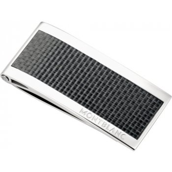 MONTBLANC Spona na bankovky Carbon Money Clip