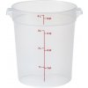 Cambro Okrúhla polypropylénová dóza na potraviny s objemom 3,8 litra a priemerom 208 mm | CAMBRO, Camwear