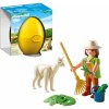 Playmobil 4944 Ošetřovatelka s alpakou, vajíčko