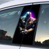 NÁLEPKA NA STĹPIK AUTA „THANOS“ FÓLIA PREMIUM 50x25
