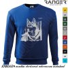 Mikina RANGER® - VLK - a 4XL Modrá