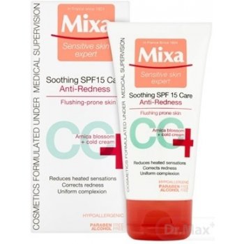 Mixa Soothing SPF15 Care Anti-Redness zklidňující péče proti začervenání 50  ml od 8,1 € - Heureka.sk