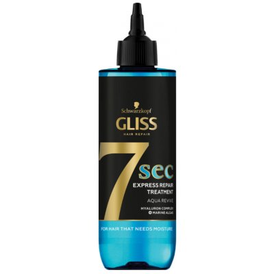 Gliss 7sec Express Repair Aqua Revive kúra na suché vlasy 200 ml od 7,29 €  - Heureka.sk