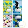 NOTES Zošit 540 - 40 listový - nelinkovaný - MIX dizajnov