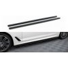 Maxton Design Maxton Design difúzory pod bočné prahy pre BMW rad 5 G30, G31, čierny lesklý plast ABS