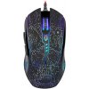 Defender Myš OverLord GM-890, 3200DPI, optická, 6tl., 1 koliesko, drôtová USB, čierna, herná, RGB 52890