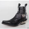 New Rock ARTIC NEGRO ITALI NEGRO WEST NEGRO ACERO TACON A Čierna