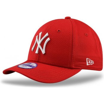 New Era 39thirty MLB League Basic NY Yankees Scarlet White