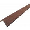 WPC krycia lišta Hnedá 40x40x4000mm