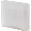 Muuto Váza Ridge H16, white frosted glass