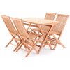 V-Garden stolová sestava TEAK POHODA SET 4