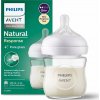 Avent Philips fľaša Natural Response sklenená transparentní 120 ml