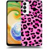 Picasee silikónový čierny obal pre Samsung Galaxy A04s A047F - Pink Tiger