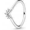 Pandora Strieborný prsteň s kamienkami Timeless 198282CZ 50 mm