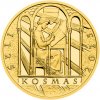 Česká mincovna Zlatá medaila Kronikár Kosmas proof 1/2 oz