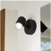 | Eglo 901964 - Kúpeľňové nástenné bodové svietidlo CONSUMA 1x GU10/5W/230V IP44 čierna | 901964