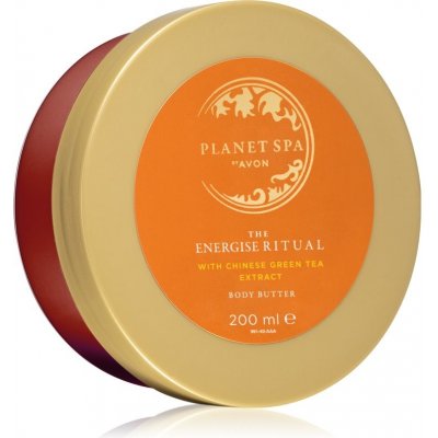 Avon Planet Spa The Energise Ritual vyživujúce telové maslo s výťažkom zeleného čaju 200 ml