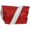 NovaKabelka.sk Batilda Rosso s prídavným popruhom IX kožená talianska crossbody kabelka červená