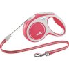 Vodítko FLEXI New Comfort lanko červené M - 5 m
