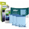 3x Sillar vodný filter pre kávovar Saeco Philips + odvápňovač 250 ml