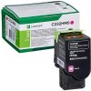 Lexmark C232HM0, originálny toner, purpurový, return