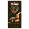 Torras Horká čokoláda 72% s celými mandľami a maltitolom BEZ CUKRU 150 g