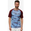 SHIRT PIXEL CELESTE/GRANATA Tg. XL