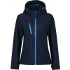 REGATTA PROFESSIONAL VENTURER TRA 702 / Dámska 3-vrstvová softshellová bunda s kapucňou - navy / french blue XL