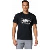 Pánske tričko Columbia Path Lake™ Graphic Tee II Veľkosť: XL / Farba: čierna/sivá