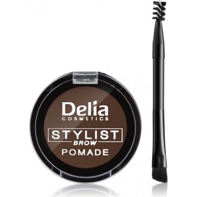 Delia Cosmetics Eyebrow Expert pomáda na obočie Dark Brown 4 g