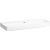Laufen Pro S - Umývadlo, 120x47 cm, bez otvoru na batériu, s LCC, biela H8149654001091