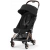 Športový Kočík Cybex PLATINUM COYA - Sepia Black (Rosegold Frame)