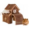 Natural Living dřevěný domek dvoupatrový FINN 13 x 20 x 20 cm