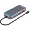 Unitek Hub USB-C HDMI RJ45 3,5mm audio 100W 10Gbps D1029A