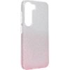 Ligotavý Kryt Forcell Shining transparentno-ružový – Samsung Galaxy S23+