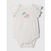 GAP Baby bavlněné body Bílá